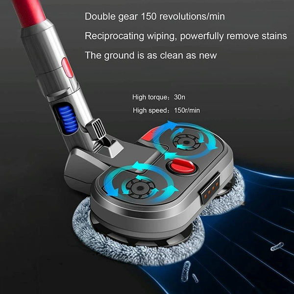 Electric Vacuum Cleaner With Integrated Mopping Head And Water Tank Includes 6 Rag Pieces For Dyson V7 V8 V10 V11 Placeholder