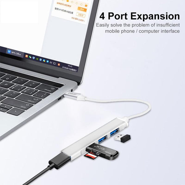 4 Port Usb 3.0 Splitter Hub Adapter Usb Cables Hubs & Adapters