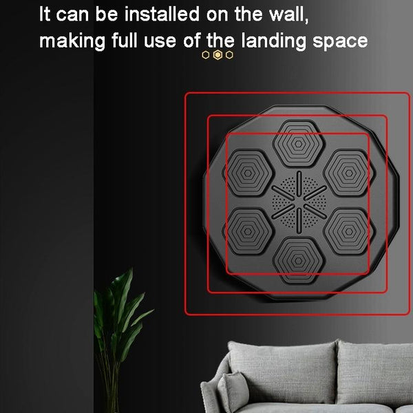 Smart Wall Mounted Boxing Trainer With Adult Gloves Children Gloves Boxing