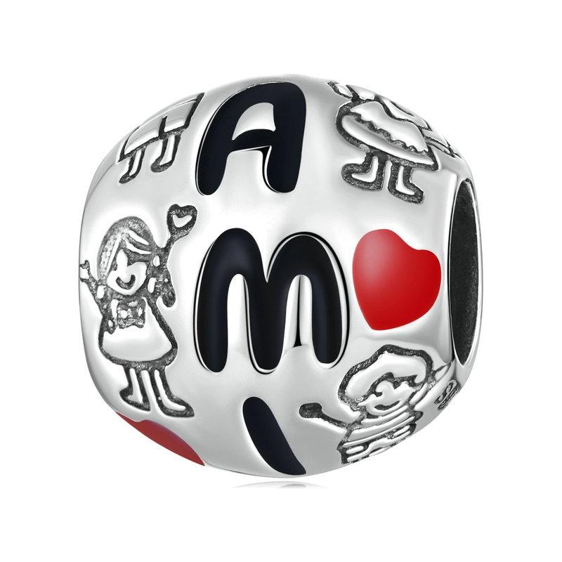 925 Sterling Silver Colourful Family Bracelet Bracelets