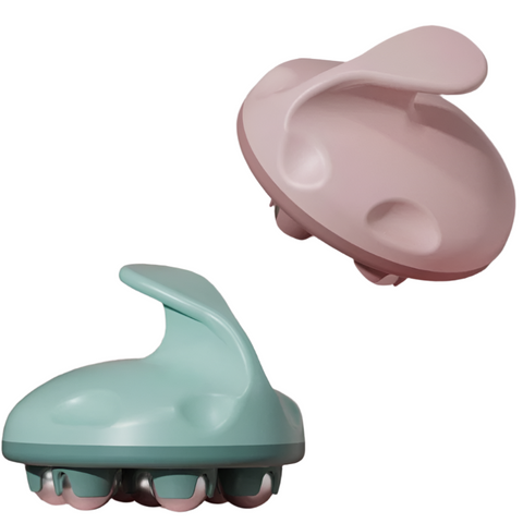 Orange Abdominal Ball Meridian Massager Calf Muscle Relaxation Steel Opp Massagers