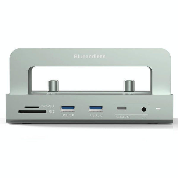 1 Sets Of Vertical Laptop Docking Station With 4K / 60Hz Type C Hub 10 In Without Lan Laptop Power Adapters/Chargers