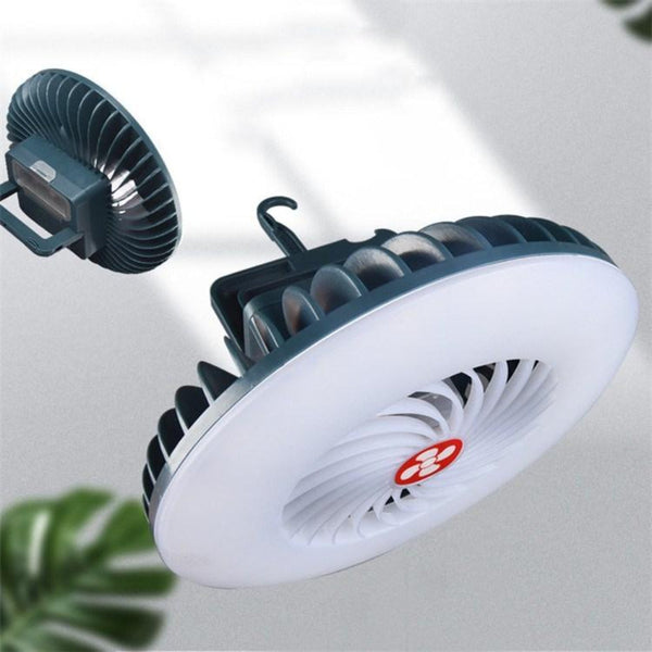 Multi Function Rechargeable Fan Light For Camping And Live Broadcast Portable Fans