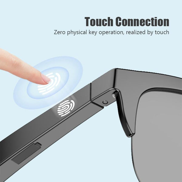 Bluetooth 5.3 Smart With Wireless Headset And Anti Glare Protection Sunglasses