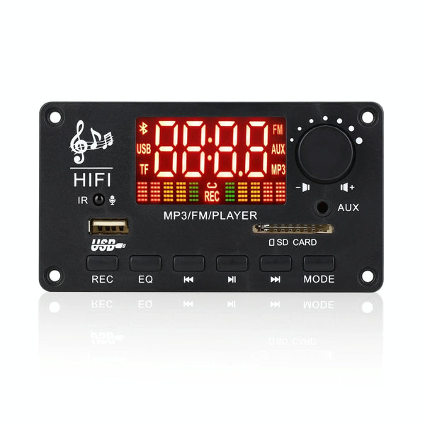 12V 50W Bluetooth Decoding Board For Fm / Call Recording White Development Kits & Boards