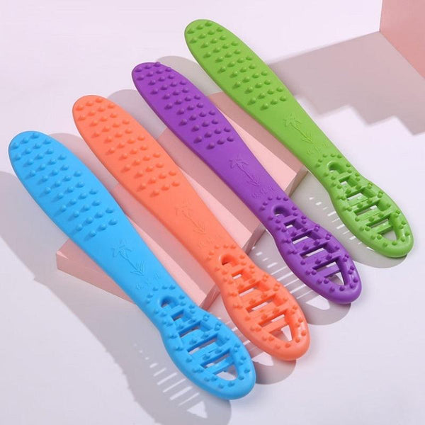 Silicone Health Meridian Massage Fitness Massager Random Colour 27Cm Massagers