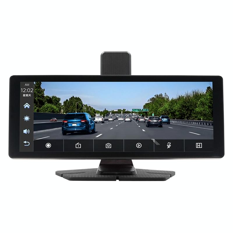 Car Bluetooth Dvr Monitor Supports Carplay Android Auto Display Rear View Monitors/Cams & Kits