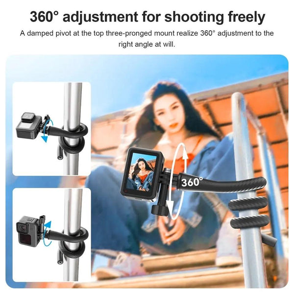Versatile Octopus Tripod For Action Camera And Phone Flexible Mount Tripods & Monopods