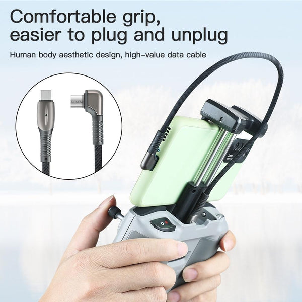 Lightweight Aluminum Data Cable For Dji Mavic 3 / Mini Pro Air 2S 8 Pin Camera Drone Accessories