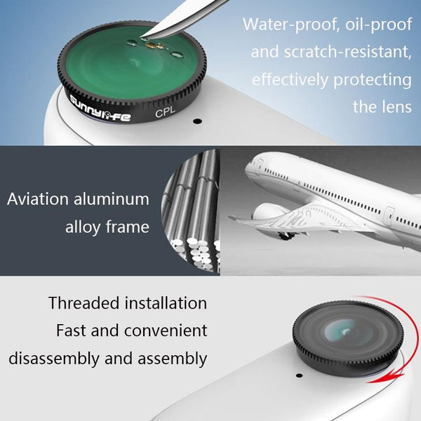 Insta360 Go 2 Sports Camera Multi Layer Coating Optical Glass Lens Filter Filters