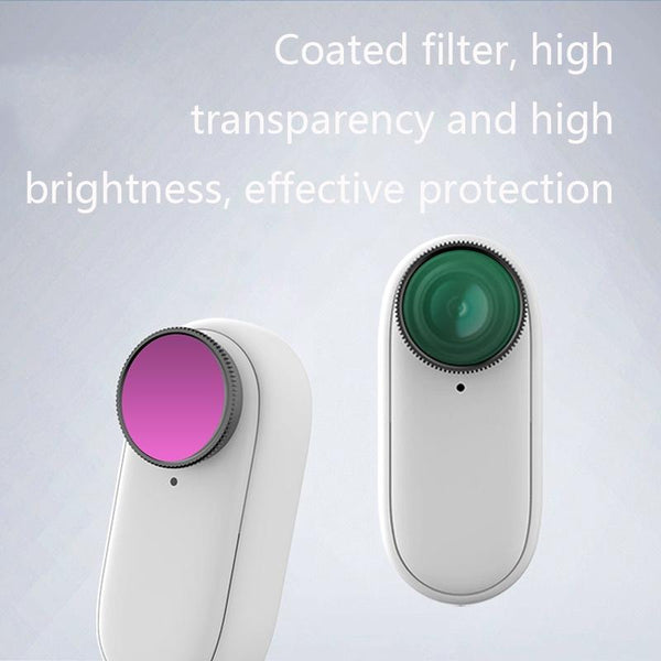 Insta360 Go 2 Sports Camera Multi Layer Coating Optical Glass Lens Filter Filters