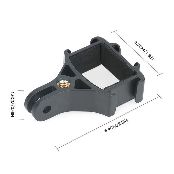 Dji Pocket 2 Camera Expansion Adapter Holder For Fixed Connection Black Cables & Adapters