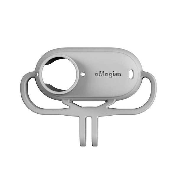 Amagisn Silicone Case For Insta360 Go Camera Protective Accessory Grey Camera Cases Bags & Covers