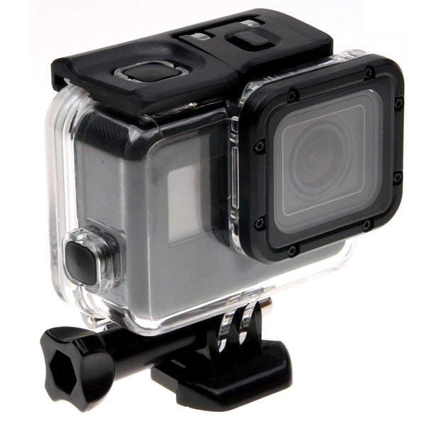 Protective Case For Gopro Hero6 / 5 With Skeleton Housing Buckle Mount And Screw Camera Cases Bags & Covers