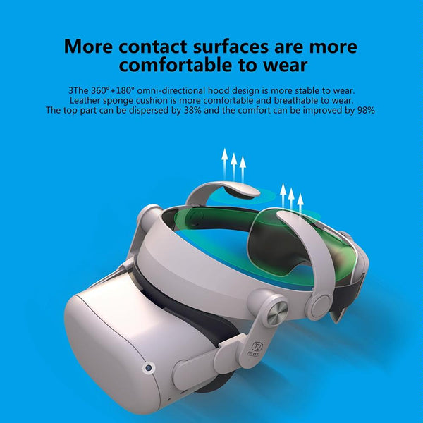 Oculus Q2 Vr Headset Hood Adjustable Smartphone Vr Headsets