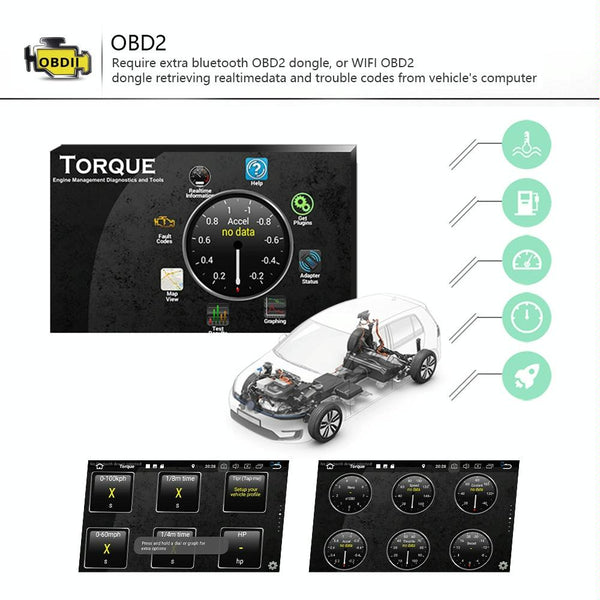 7 Inch Android Car Navigation Player With Wireless Carplay 2 + 32G Other Car Video