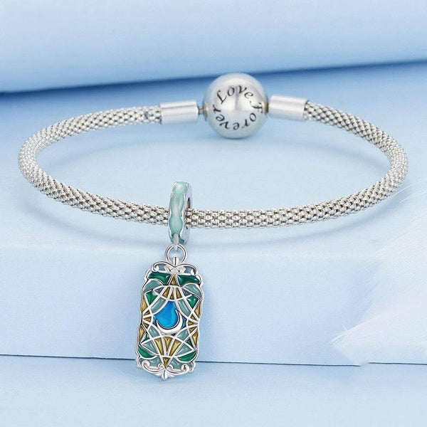 925 Sterling Silver Colorful Moon Tarot Bracelet Bracelets