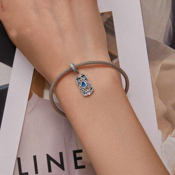 925 Sterling Silver Colorful Moon Tarot Bracelet Bracelets