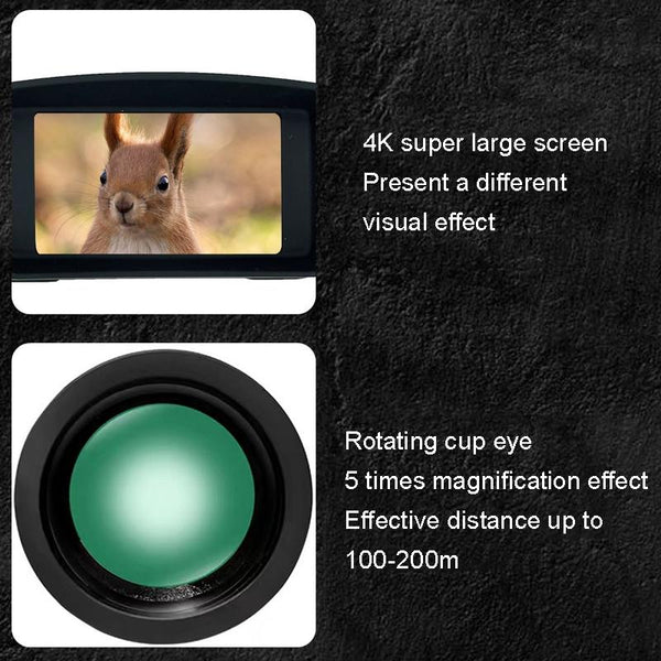 4K Infrared Dual Tube Night Vision Telescope Telescopes