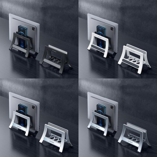 1 Sets Of Versatile Tablet And Phone Storage Stand Black Mounts & Holders