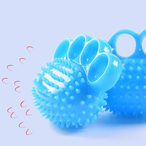 Tpr Grip Ball For Stroke Rehabilitation & Massage 4 Finger Design Massagers