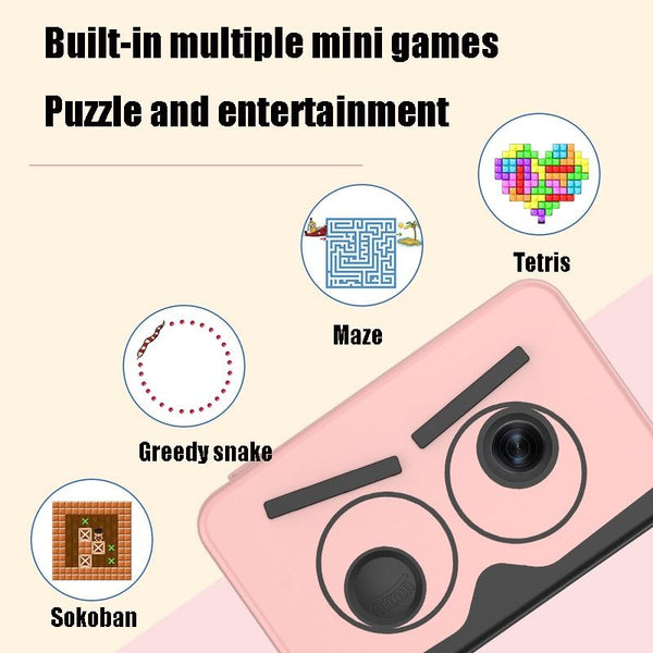 Mini Slr Camera For Kids With Dual Lens And Auto Focus Digital Cameras