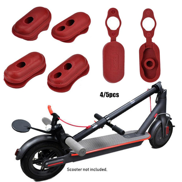 Universal 5 In 1 Silicone Port Cover For Xiaomi M365 Scooter Accessories Parts
