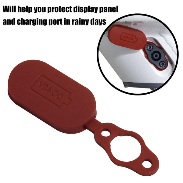 Universal 5 In 1 Silicone Port Cover For Xiaomi M365 Scooter Accessories Parts