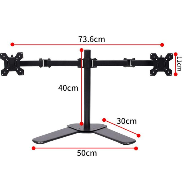 Dual Monitor Stand For Desktop Monitor Mounts & Stands