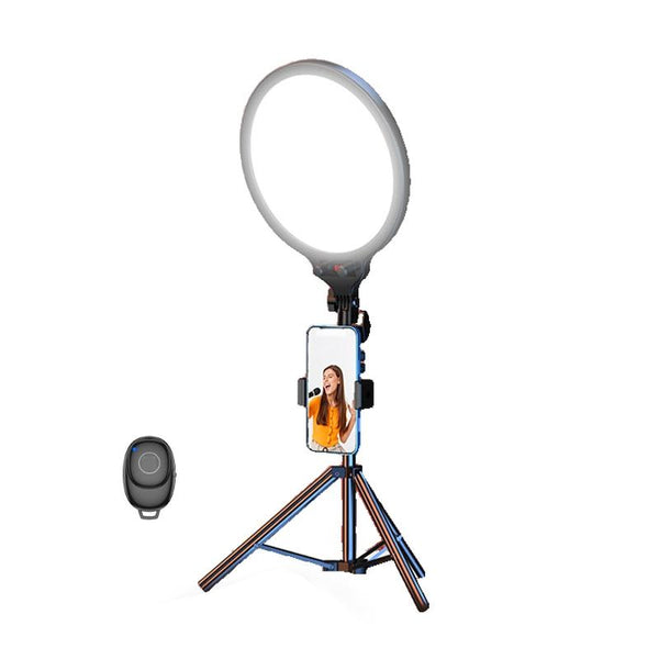 Full Screen 12.6 Selfie Ring Light Tripod Set 210Cm For Live Stream Selfie Lights