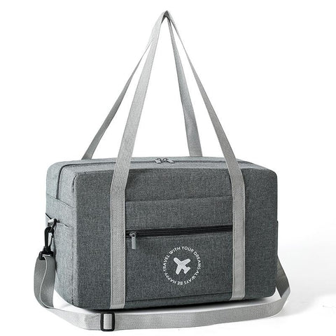 Foldable Travel Bag For Camping Hiking Small Gray Other Luggage