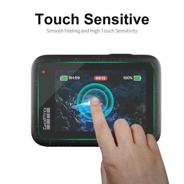 Hat Prince 9H Tempered Glass Film For Gopro Hero12 Camera Camera Screen Protectors