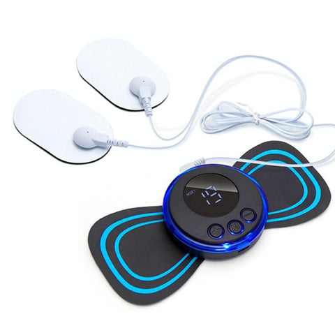 2 In 1 Remote Upgrade Jack For Sc 195B Mini Cervical Massage Stickers Ems Pulse Meridian Therapy Instrument Massagers