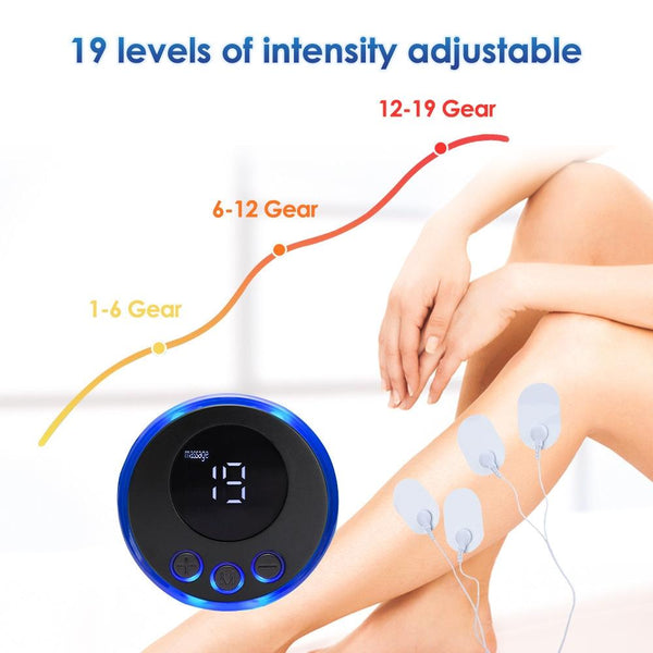 2 In 1 Remote Upgrade Jack For Sc 195B Mini Cervical Massage Stickers Ems Pulse Meridian Therapy Instrument Massagers
