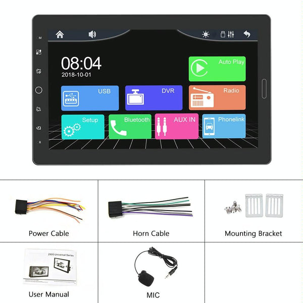10.1 Inch Full Screen Touch Hd Mp5 Carplay Player Wired Other Car Audio