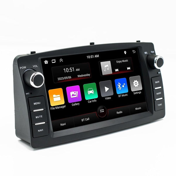 7 Inch Android Car Navigation System With Bluetooth Fm Radio 1 + 32G Memory Fits Byd F3 Other Car Video