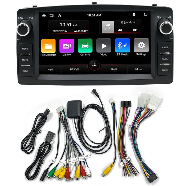 7 Inch Android Car Navigation System With Bluetooth Fm Radio 1 + 32G Memory Fits Byd F3 Other Car Video