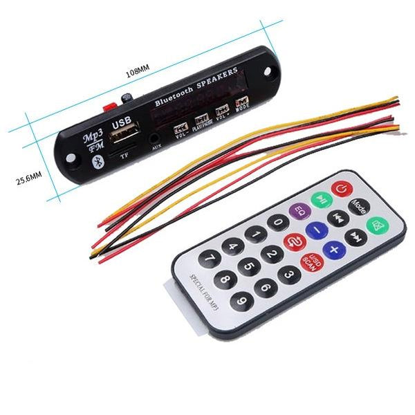 12V Car Audio Module With Bluetooth & Usb Other Car Audio