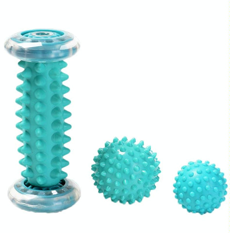 Plantar Fascia Massage Ball Set Handheld Fitness For Muscle Relaxation Massagers