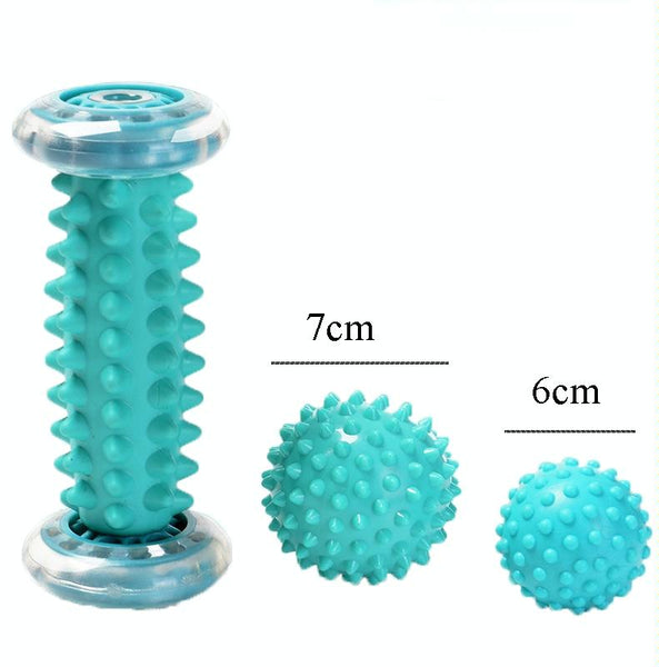 Plantar Fascia Massage Ball Set Handheld Fitness For Muscle Relaxation Massagers