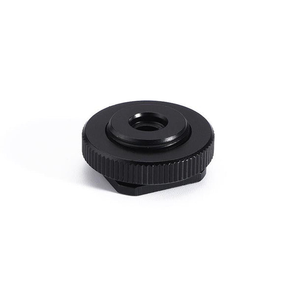 2 Pack Aluminum Hot Shoe Adapter 5 / 8 Male To 1 4 Female Video Cables & Adapters