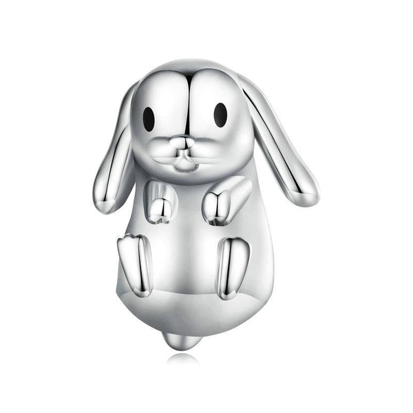 925 Sterling Silver Adorable Lop Rabbit Bracelet Bracelets