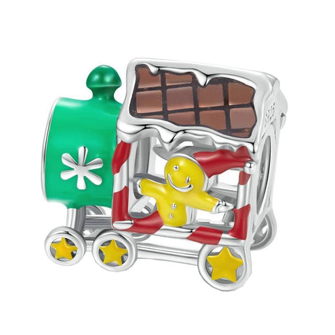 925 Sterling Silver Christmas Bead For Diy Accessories Charms & Pendants