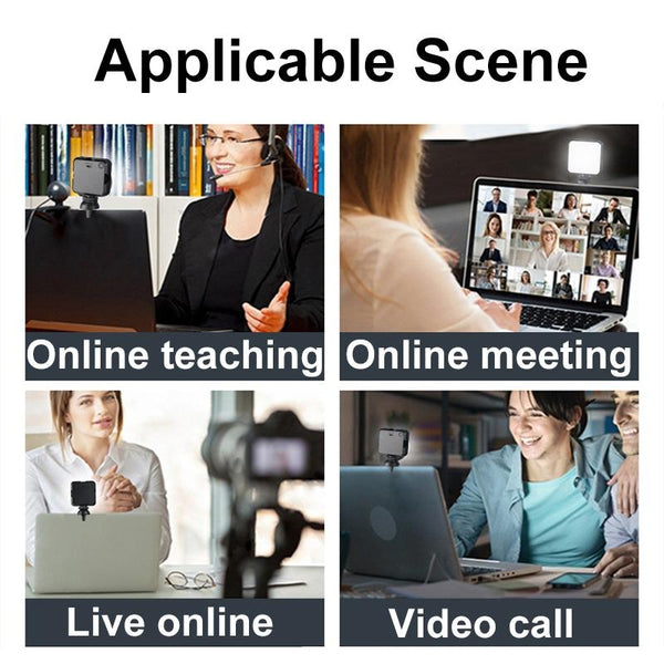 64 Led Video Conference Laptop Light Flash Lighting Kits