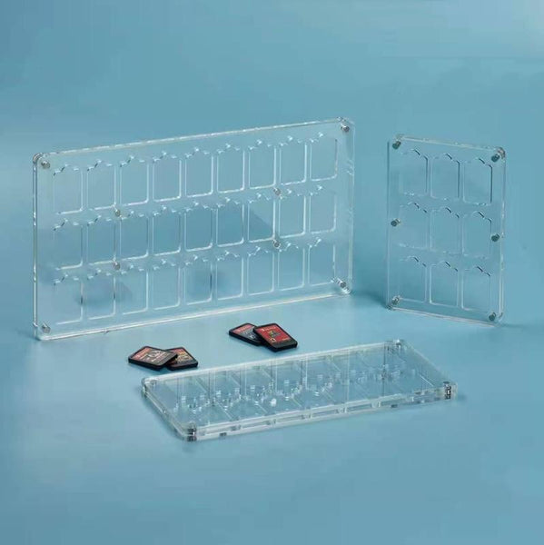 1 Sets Of Switch Magnetic Crystal Card Storage 9 Grid Other Car Audio