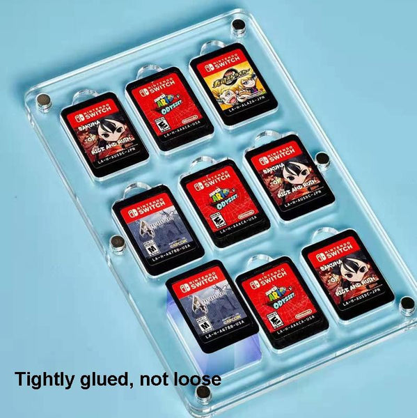1 Sets Of Switch Magnetic Crystal Card Storage 9 Grid Other Car Audio