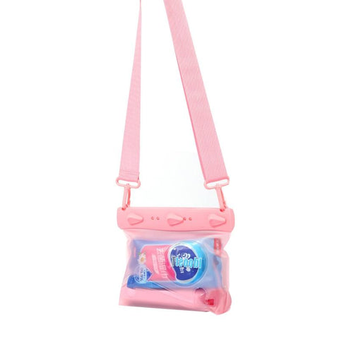 Small Waterproof Crossbody Diving Bag For Drifting And Storage Pink Dry Bags