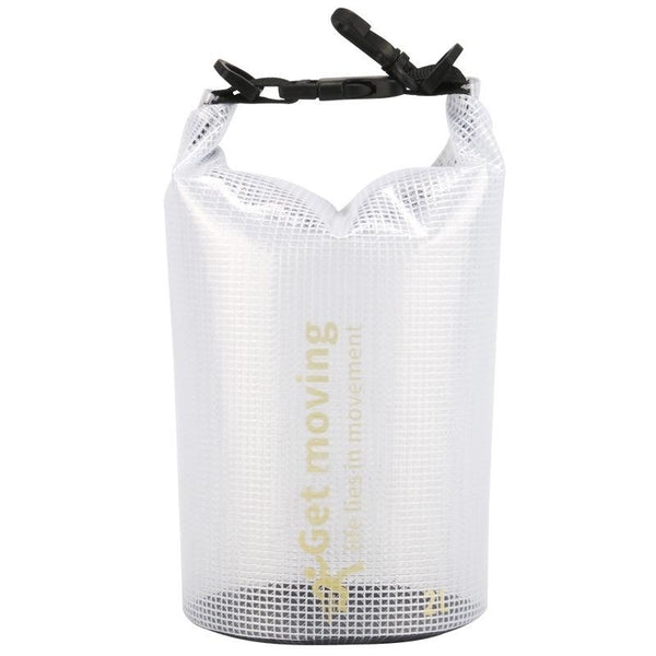 2L Waterproof Bag For Beach Rafting And Swimming Translucent Design Dry Bags
