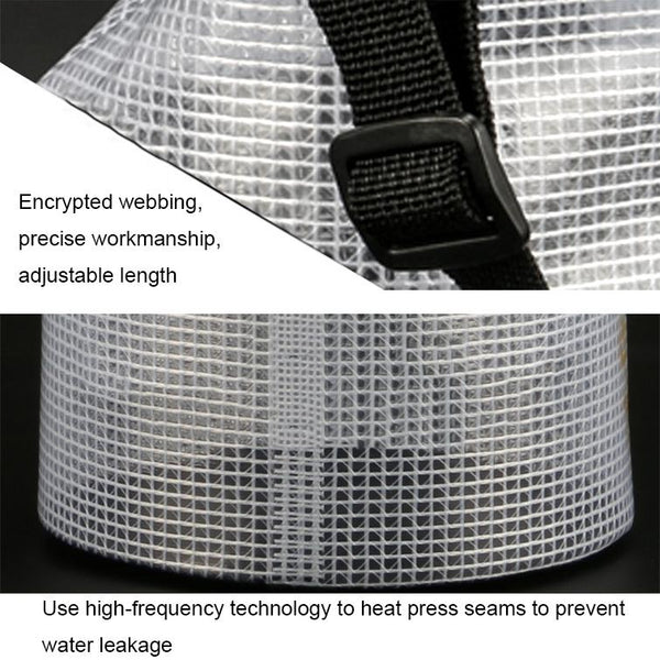 2L Waterproof Bag For Beach Rafting And Swimming Translucent Design Dry Bags