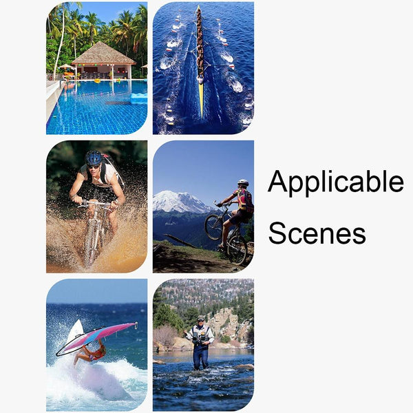 2L Waterproof Bag For Beach Rafting And Swimming Translucent Design Dry Bags